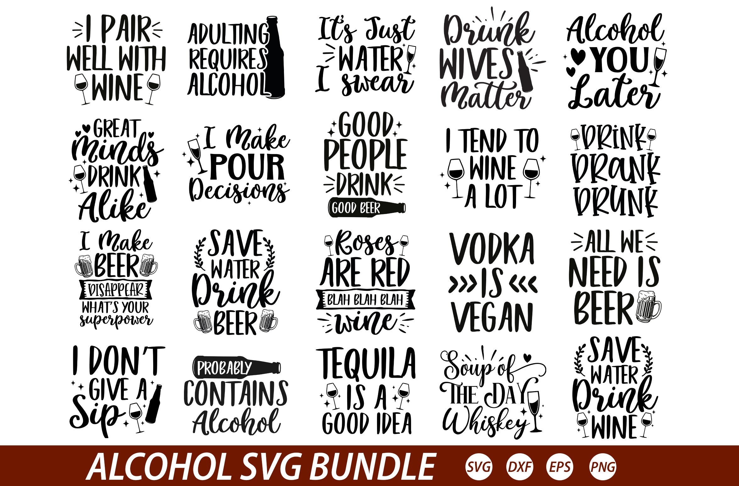 Choose Your Brew SVG Design Instant Download