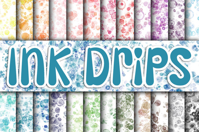 Alcohol Ink Drips Digital Papers Digital Pattern Old Market 