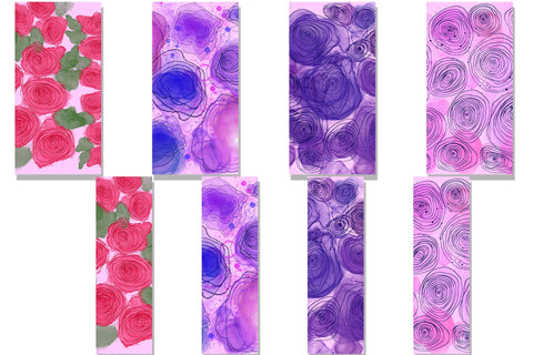 Alcohol Ink Flower, Pen Wrap Sublimation Sublimation Natasha Prando 