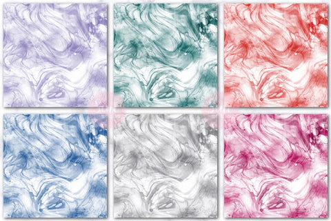 Alcohol Ink Marble Digital Papers Backgrounds Pack Digital Pattern SineDigitalDesign 