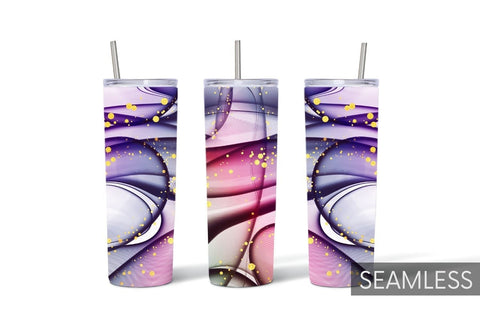 Alcohol Ink Tumbler Sublimation Sublimation SvgOcean 