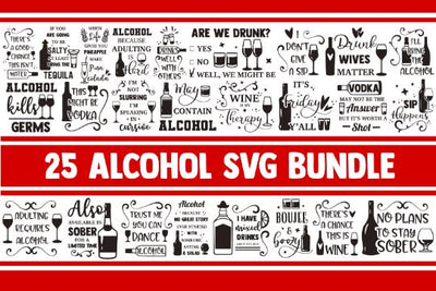 Alcohol SVG Bundle, driking svg, tequila svg, svg designs, svg quotes, wine svg, vodka svg, funny svg, mom life svg, dad svg, whiskey svg SVG James 