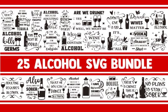 Alcohol SVG Bundle, driking svg, tequila svg, svg designs, svg quotes, wine svg, vodka svg, funny svg, mom life svg, dad svg, whiskey svg SVG James 