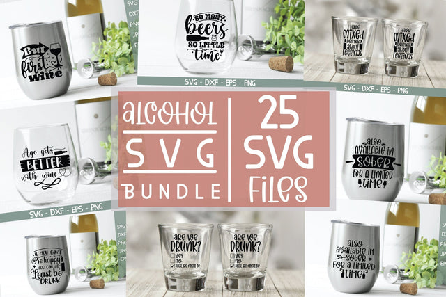 Alcohol SVG Bundle SVG md faruk hossain 