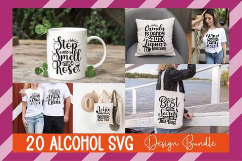 Alcohol Svg Design Bundle SVG Rupkotha 