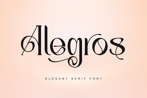 Alegros Font Letterara 