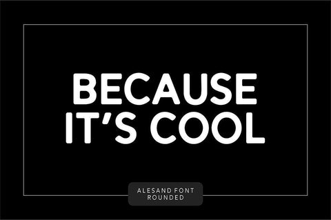 Alesand Font Family Font Solidtype 