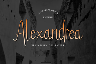 Alexandrea Font Madatype Studio 