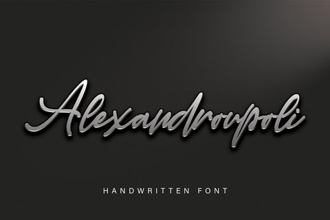 Alexandroupoli Font Letterara 