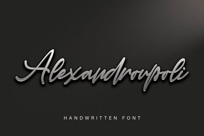 Alexandroupoli Font Letterara