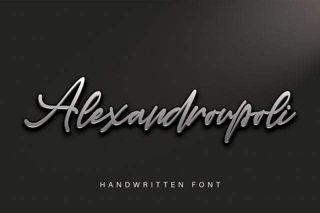 Alexandroupoli Font Letterara