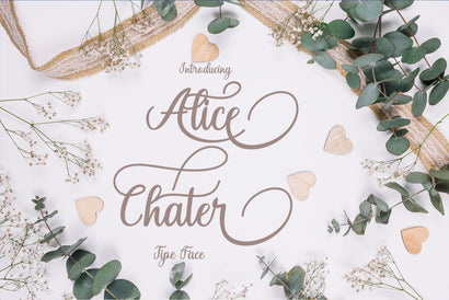 Alice Chater Font mahyud creatif 