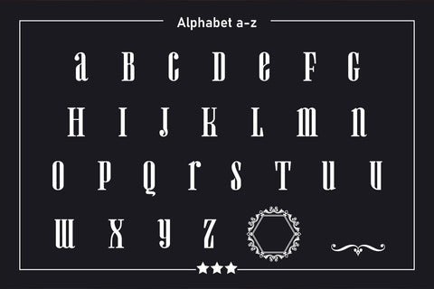 Alice Monogram Decorative Fonts Font Fox7 By Rattana 