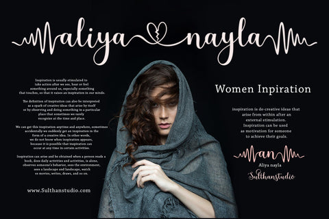 Alice stelly Font Sulthan studio 