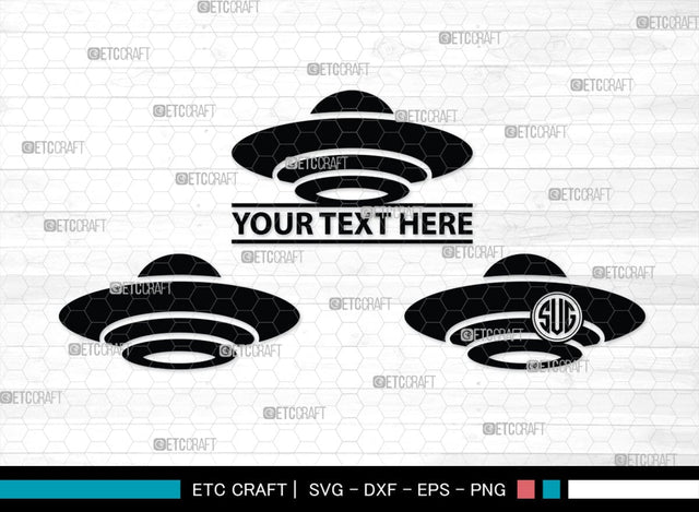 Alien Monogram, Alien Silhouette, Alien SVG, Ufo Svg, Alien Face Svg, Alien Ufo Svg, SB00335 SVG ETC Craft 