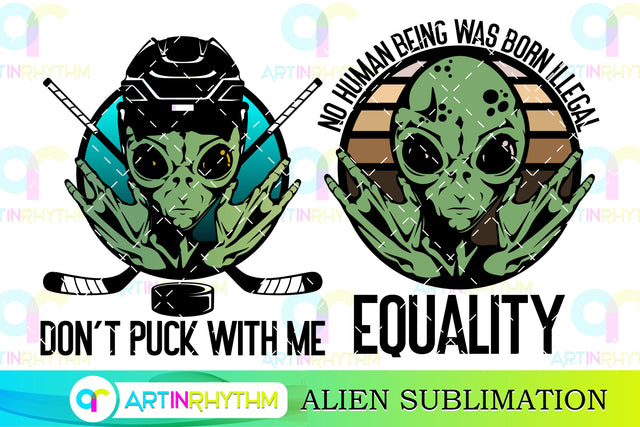 Alien Sublimation SVG Artinrhythm shop 