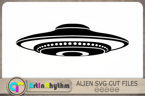 Alien Svg, UFO Svg, Spaceship Svg, UFO Clipart SVG Artinrhythm shop 