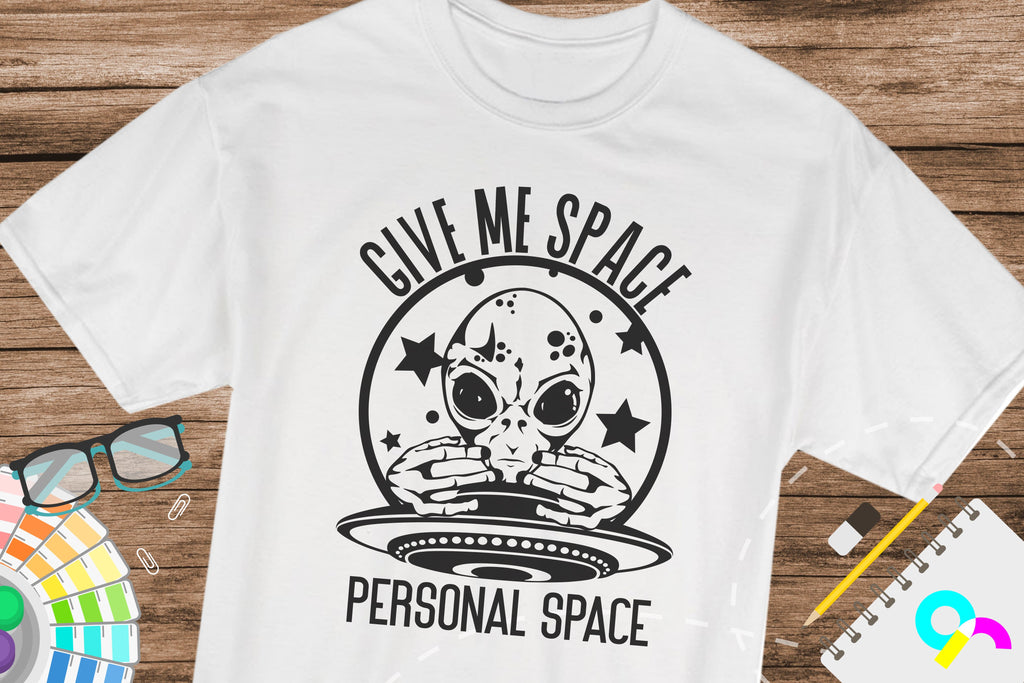 Aliens personal space svg - So Fontsy