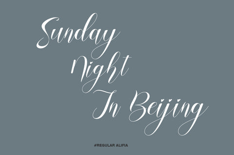 alifia Font Studio Natural Ink 