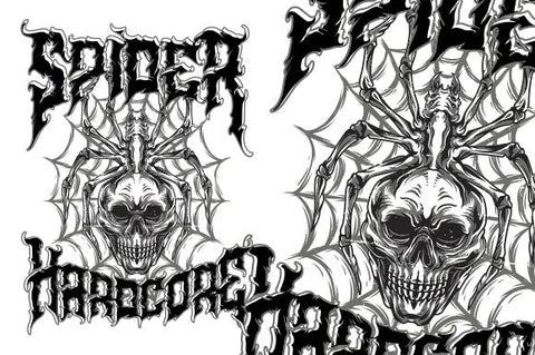 Aligator – Deathmetal Font Font Garisman Studio 