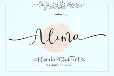 Alima Font Sulthan studio 