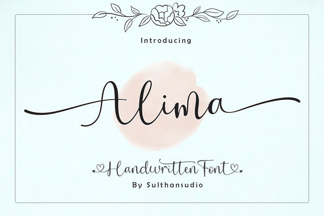 Alima Font Sulthan studio 