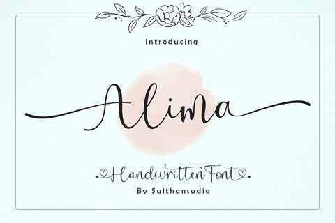 Alima Font Sulthan studio 