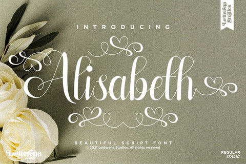Alisabeth Font Letterena Studios 