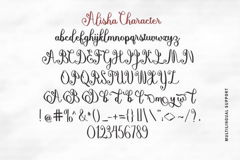 Alishan Script Font gatype 