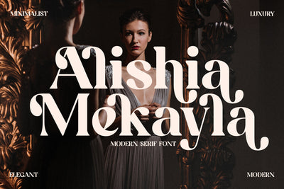 Alishia Mekayla Typeface Font Storytype Studio 