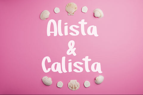Alista Display Typeface Font Balevgraph Studio 