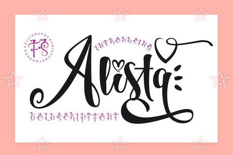 Alista Font Franstudio 