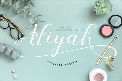 Aliyah Font PutraCetol Studio 