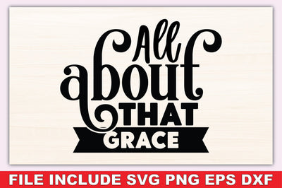 All About That Grace SVG Ariyan 