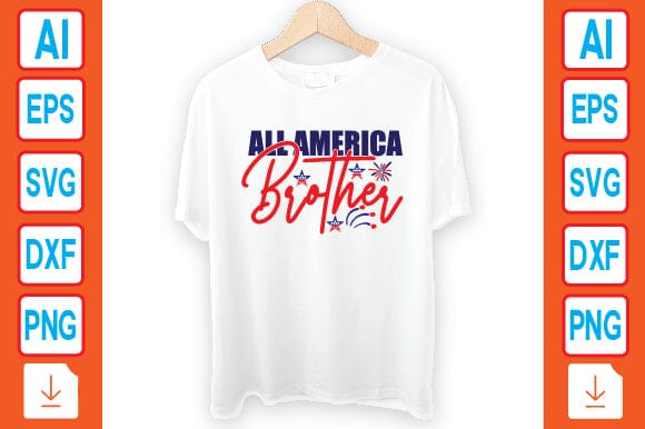 All America Brother SVG Craftlabsvg24 