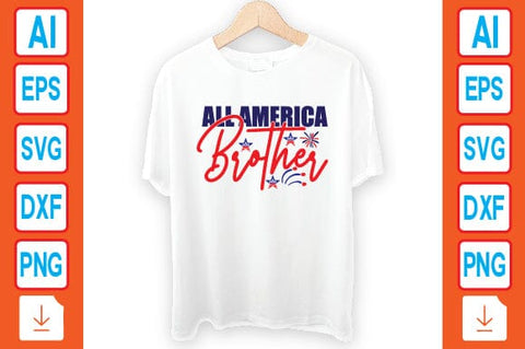 All America Brother SVG Craftlabsvg24 
