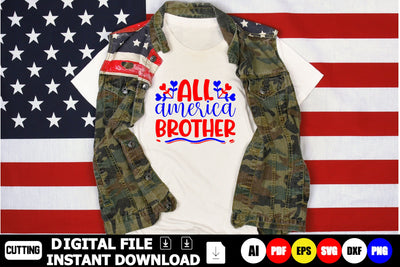 All America Brother SVG Shahin alam 