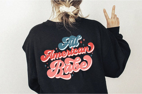 All American Babe Sublimation Creativeart88 