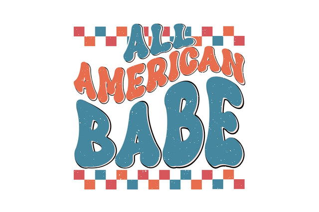 All American Babe Sublimation Creativeart88 