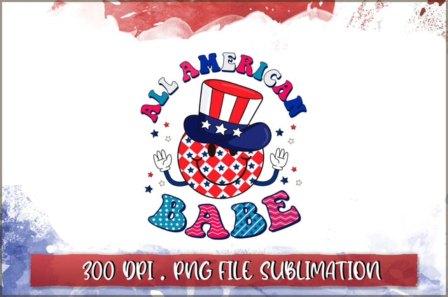 All american babe Sublimation SVG Shetara Begum 