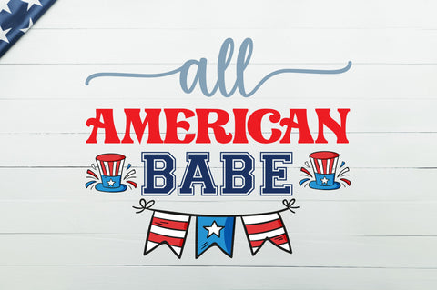 All american babe SVG SVG Regulrcrative 