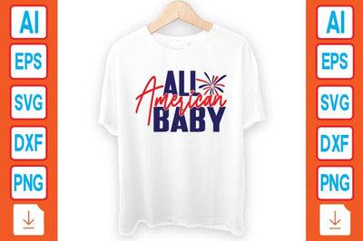 All American Baby SVG Craftlabsvg24 