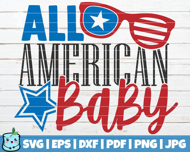All American Baby SVG MintyMarshmallows 
