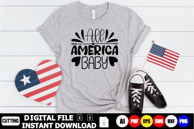 All American Baby SVG Shahin alam 