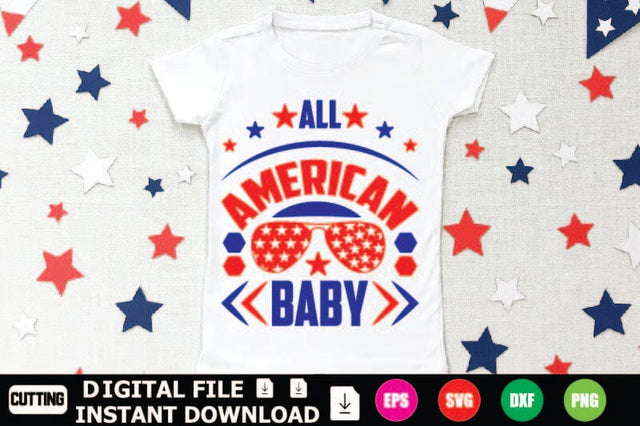 All American Baby SVG Shahin alam 