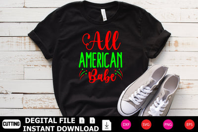 All American Baby SVG Shahin alam 