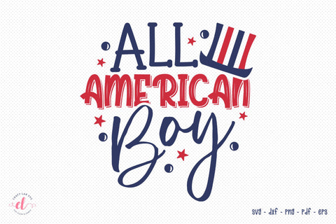 All American Boy, 4th Of July, Patriotic SVG SVG CraftLabSVG 