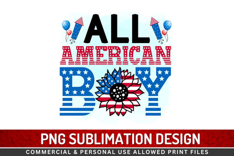 All american boy Sublimation PNG Sublimation Regulrcrative 
