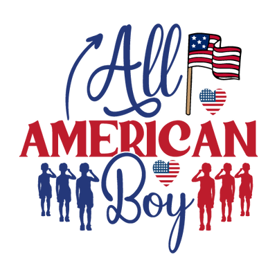 All American Boy SVG Cut File,SVGs,quotes-and-sayings,food-drink,mini-bundles,print-cut,on-sale, SVG DesignPlante 503 