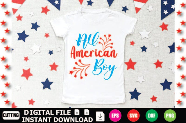 All American Boy SVG Shahin alam 